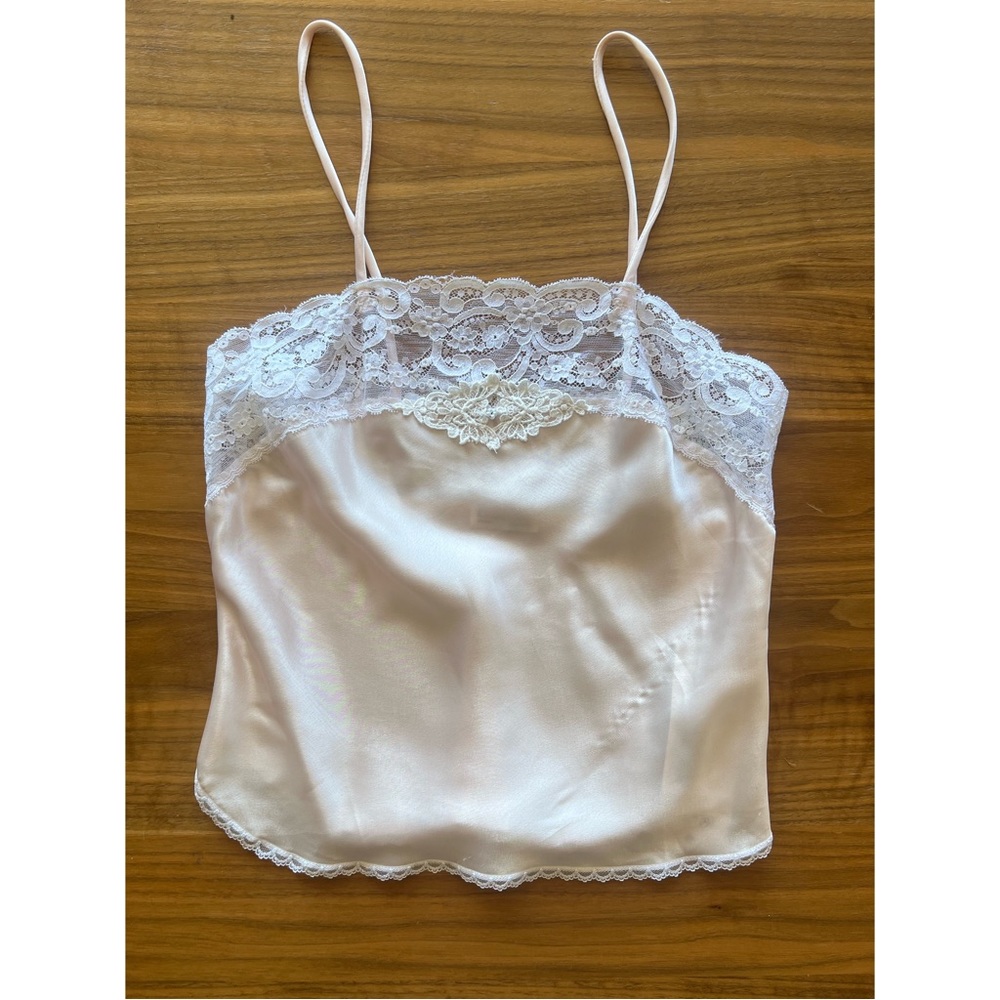 Christian Dior Silk & Lace Cami